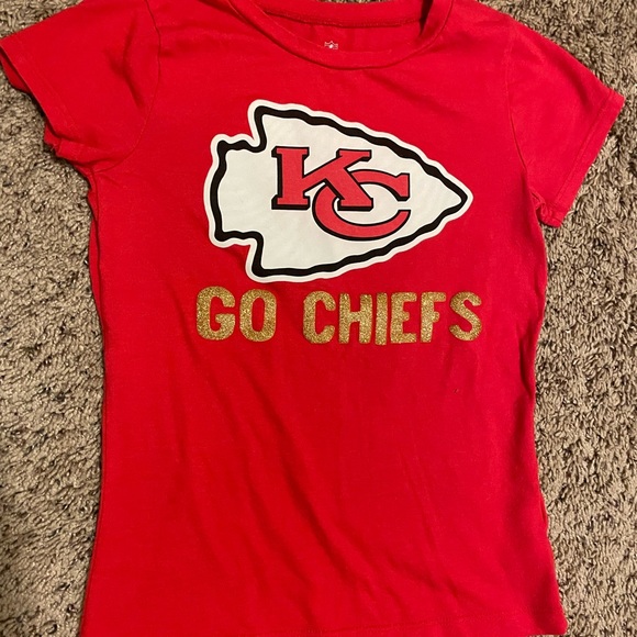 NFL Other - Size 7 girls (small) NWOT Kansas City (KC) Chiefs Shirt